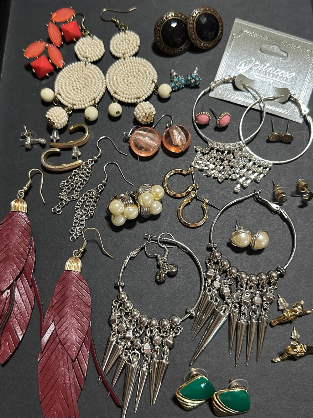 109.  Mixed Pierced Earring Bundle